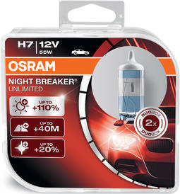 OSRAM 64210NBUHCB, H7 12V, NIGHT BREAKER