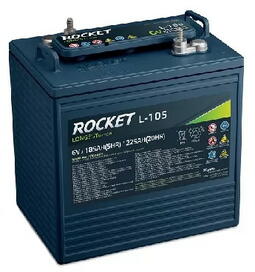 Rocket 6V L-105, traksjonsbatteri