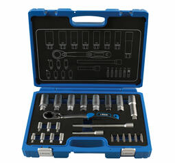 Laser støtdemper & MacPherson Strut Tool Kit, 24 deler