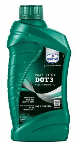 Eurol Brake Fluid DOT 3, 1L